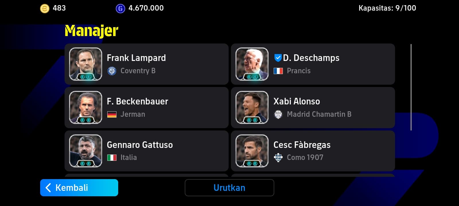 Akun eFootball 1jt – foto 2